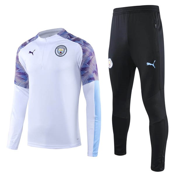 Chandal Del Manchester City 2019-2020 Blanco Purpura